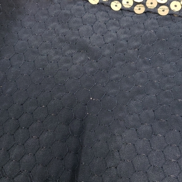 Vintage Petite Impressions Gold Black Sequin Tank - Picture 8 of 10